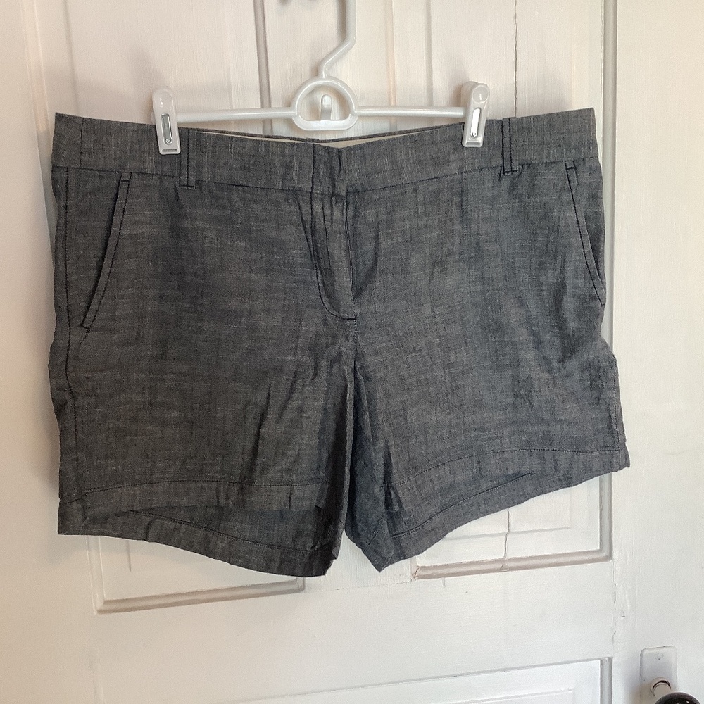 Chambray shorts